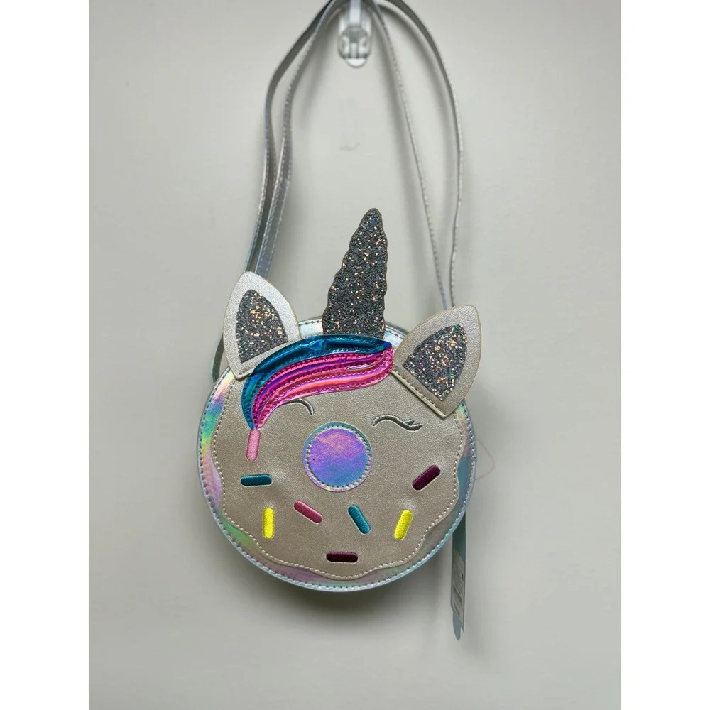 Crossbody Unicorn Donut Purse‎ Kids Brand New